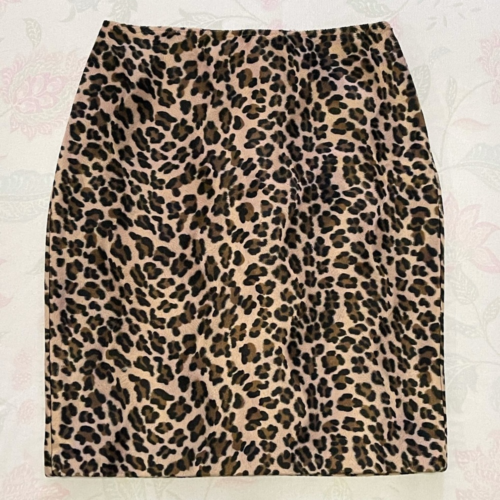 Karen Kane Animal Print Pencil Skirt